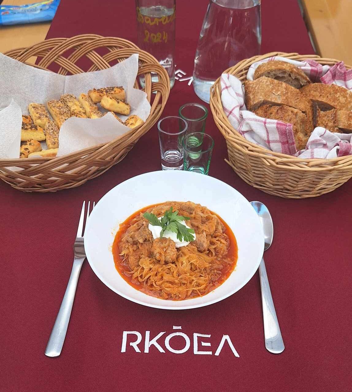 RKÓEA főzőverseny étel